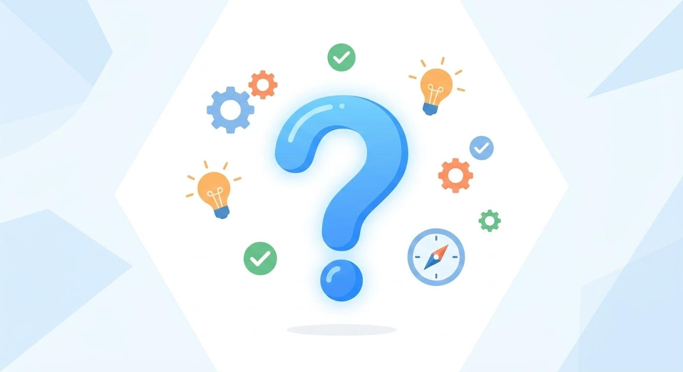 Illustration de la catégorie des questions courantes