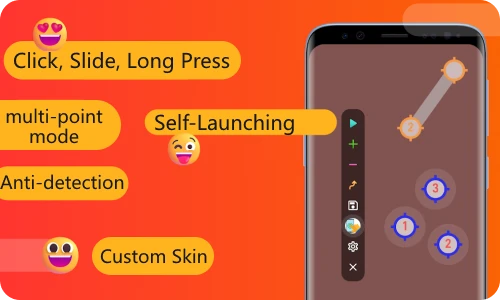 The core functions of Wo Auto Clicker